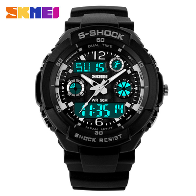 5ATM Shock Analog Digital Wrist Watch