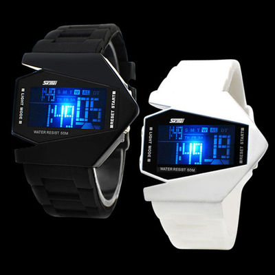 L'étudiant multifonctionnel Hot Shock China de montre analogue d'affichage à cristaux liquides a stigmatisé des montres d'usine
